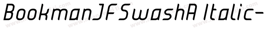 BookmanJFSwashA Italic字体转换